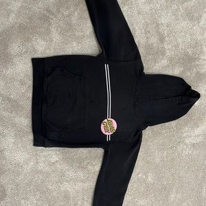 Pink and black kids Santa Cruz hodie